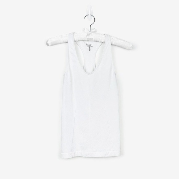 Athleta Tops - Athleta Shortcut Tank Top‎ Size XS White Athletic Active Gym Workout